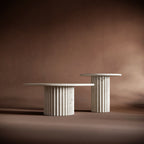 BIANCA Travertine Coffee Table Set